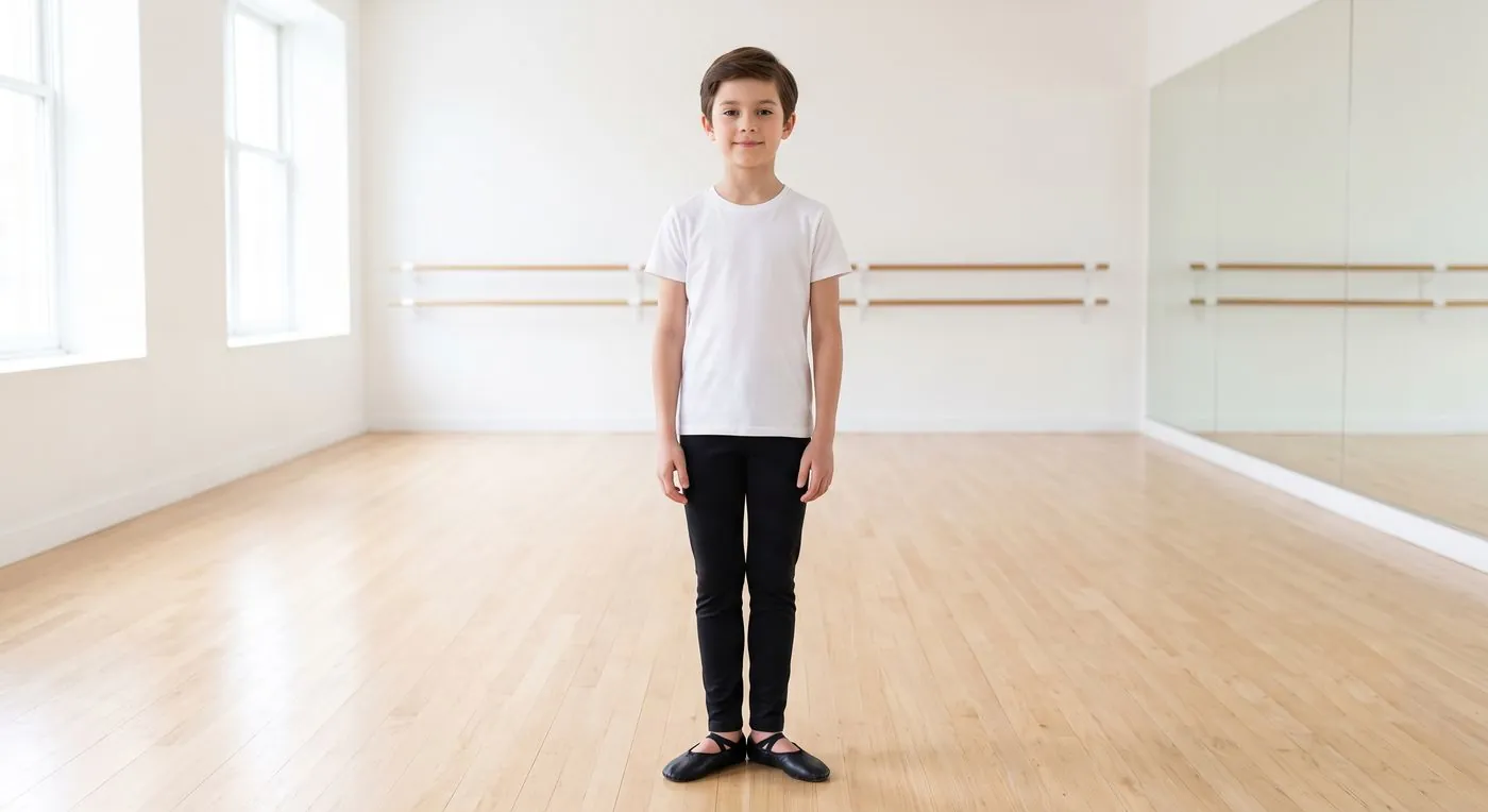 Dress code example for Boys (Ballet)