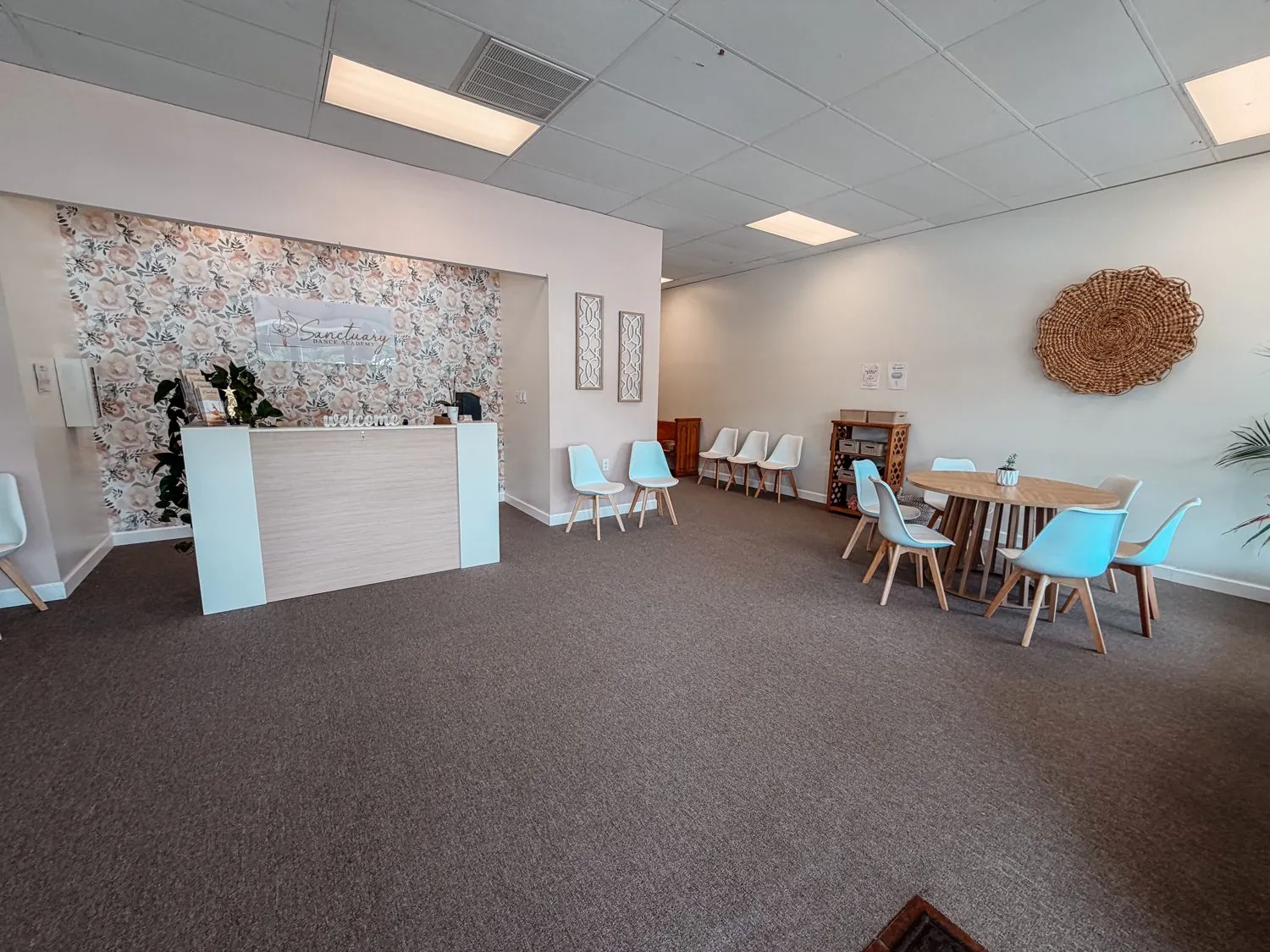 Sanctuary lobby and waiting area