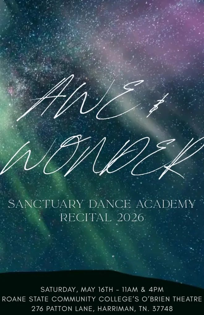 Awe & Wonder 2026 recital program cover