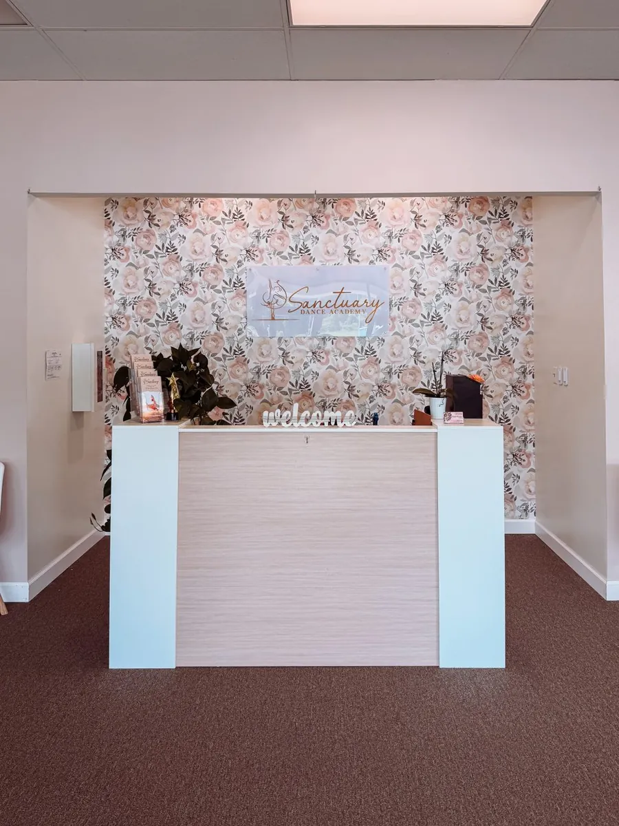 Sanctuary's welcome desk and lobby