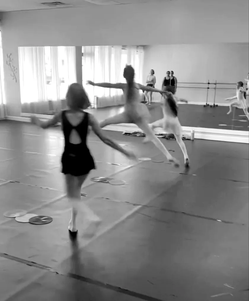 A moment from a Sanctuary summer dance camp